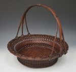 Delicate Basket with Handle--signed