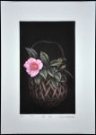 Japanese Camellia and Basket - sold