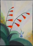 Hummingbird A18 (watercolor painting)