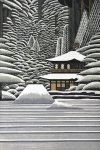 Ginkaku-ji (Silver Pavilion) in Snow