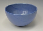 Bowl - Large Blue with Ginkgo Design inside #12 - sold