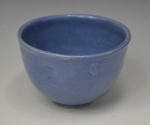 Bowl - Small Blue with Ginkgo Design inside #13