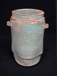 Oval Turquoise Vase -- sold