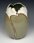 Celadon Ginkgo Vase 155 - sold
