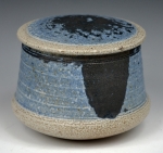Blue Lidded Jar--sold