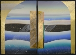 Fujin <The God of Wind> diptych