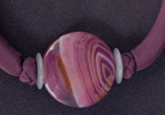 Agate with Purple cord - sold