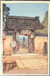 A Little Temple Gate - sold